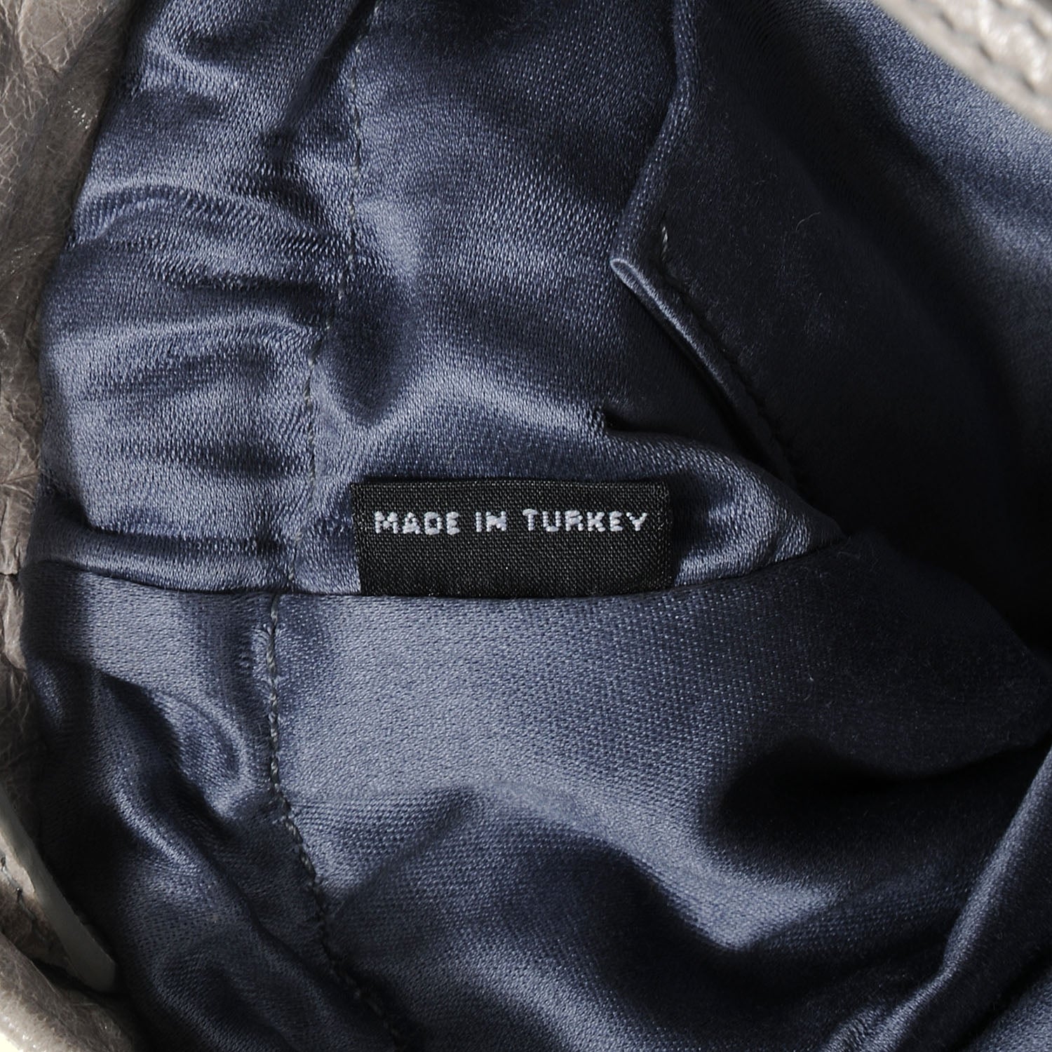 Miu Miu Vitello Shine Drawstring Bag Nube 7 of 8