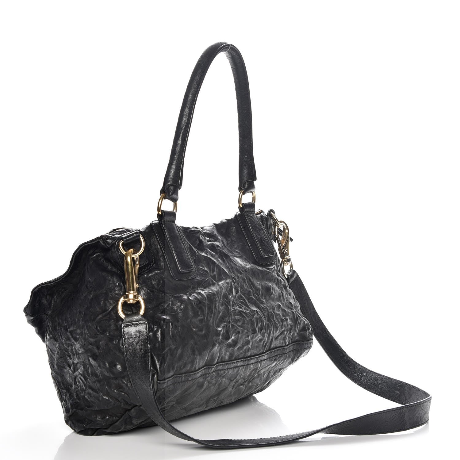Givenchy Tumbled Sheepskin Medium Pandora Black 4 of 9