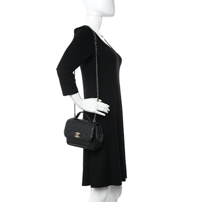 Chanel Caviar Quilted Small Business Affinity Flap Black 2 of 16