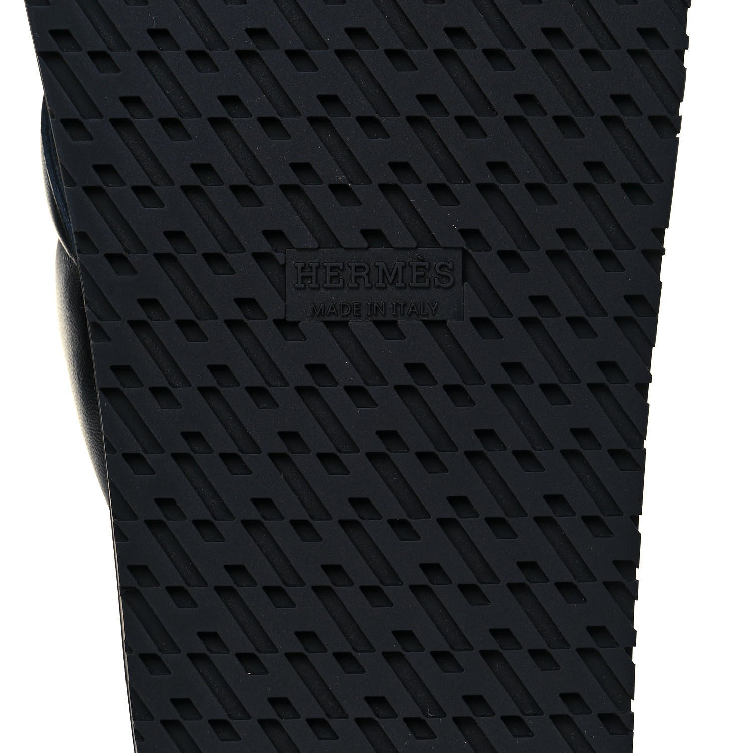 Hermes Nappa Extra Sandals 39 Black 6 of 8