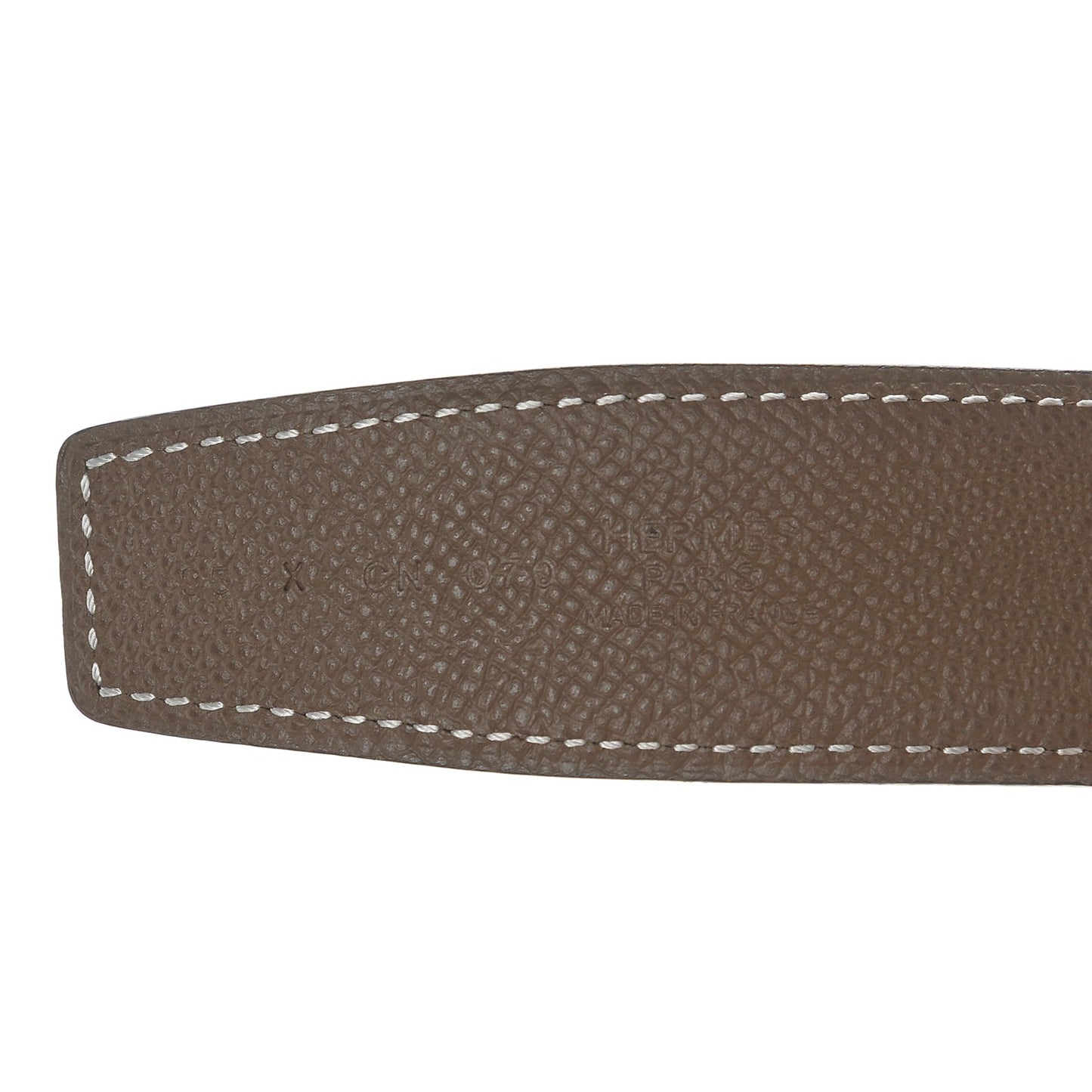 Epsom Swift 32mm H Belt 95 Etoupe Noir