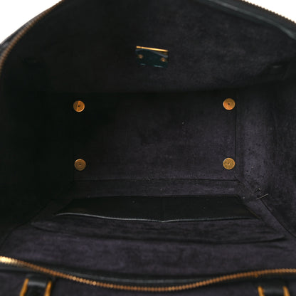 Celine Grained Calfskin Micro Belt Bag Navy 4 of 9