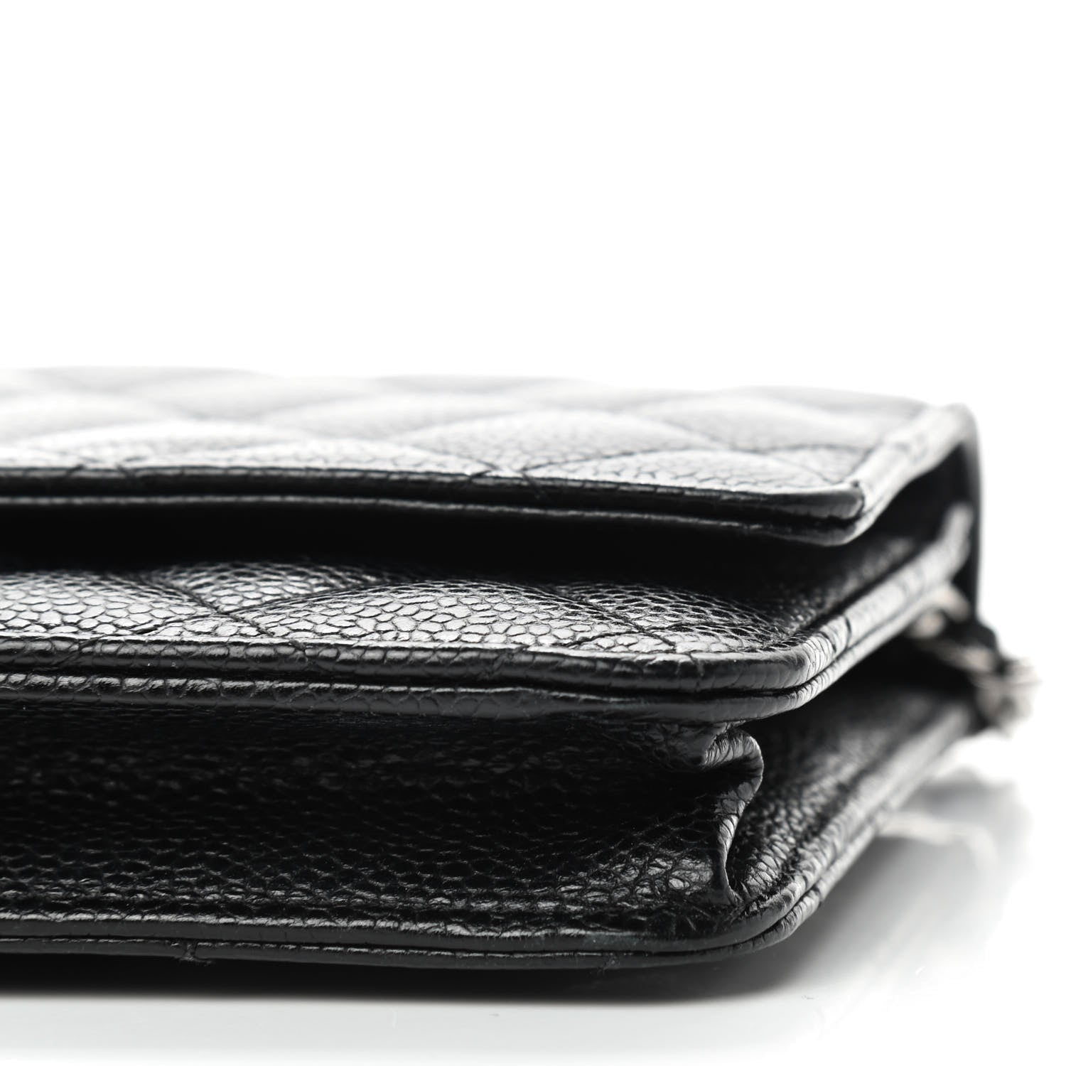 Chanel Caviar Quilted Wallet On Chain WOC Black 7 of 10