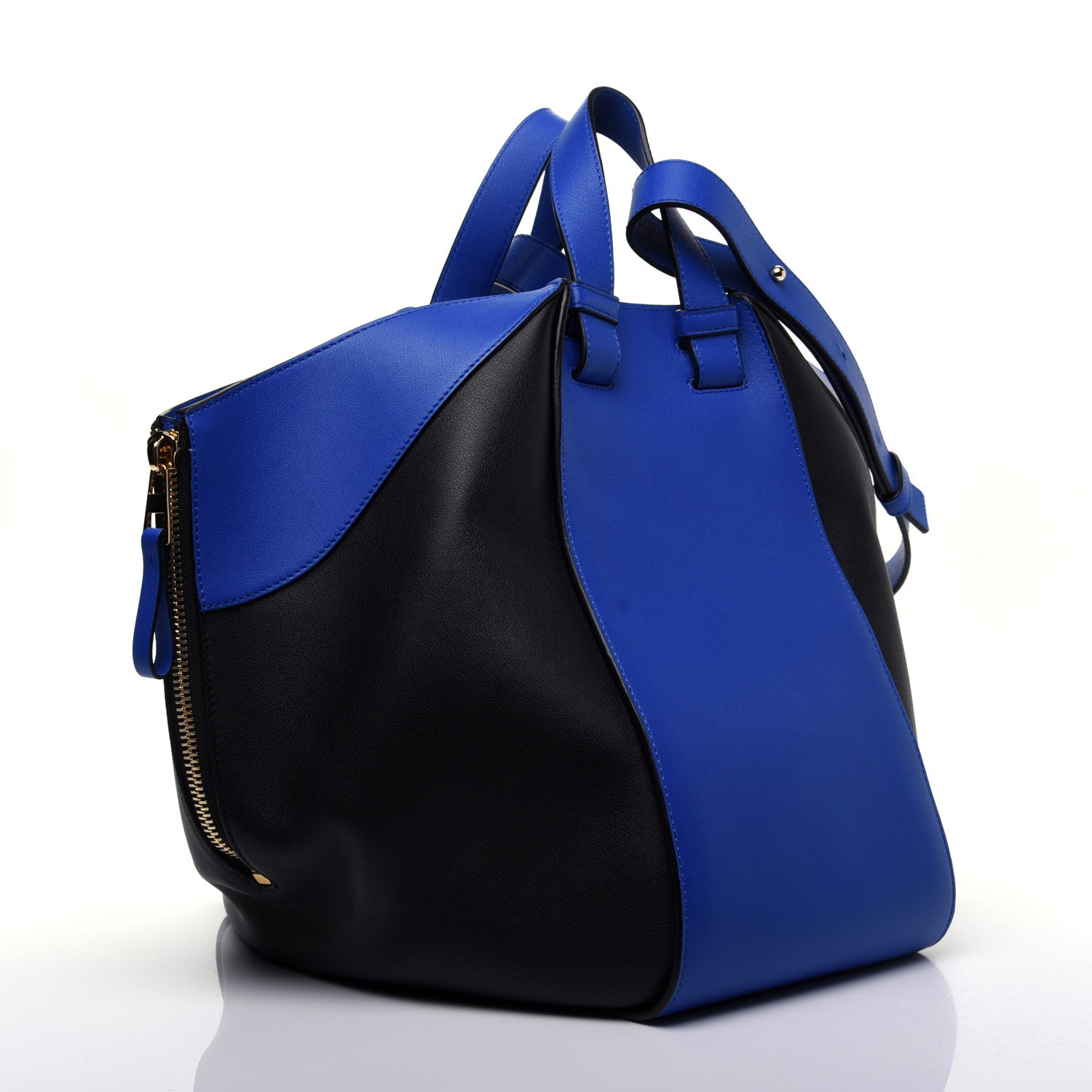 Loewe Calfskin Large Hammock Shoulder Bag Electric Blue 4 of 15