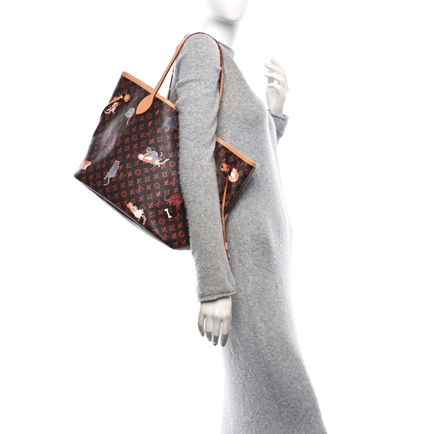 Catogram Neverfull MM Marron