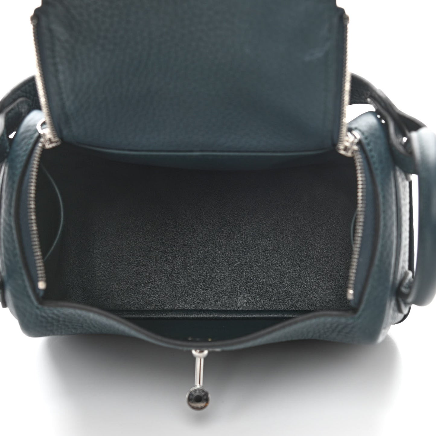 Taurillon Clemence Mini Lindy 20 Vert Cypress