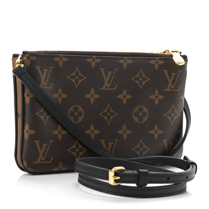 Louis Vuitton Reverse Monogram Giant Double Zip Pochette 3 of 10