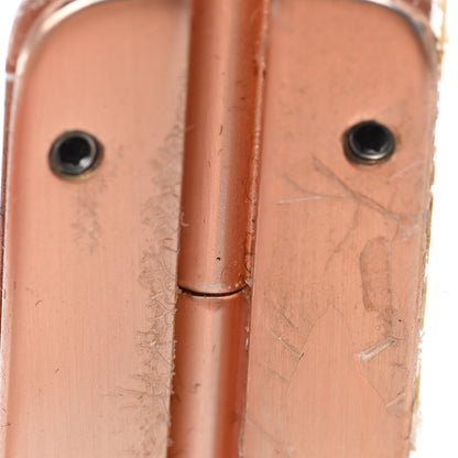 Chanel Lucite Crystal CC Cuff Transparent Pink Gold 7 of 9