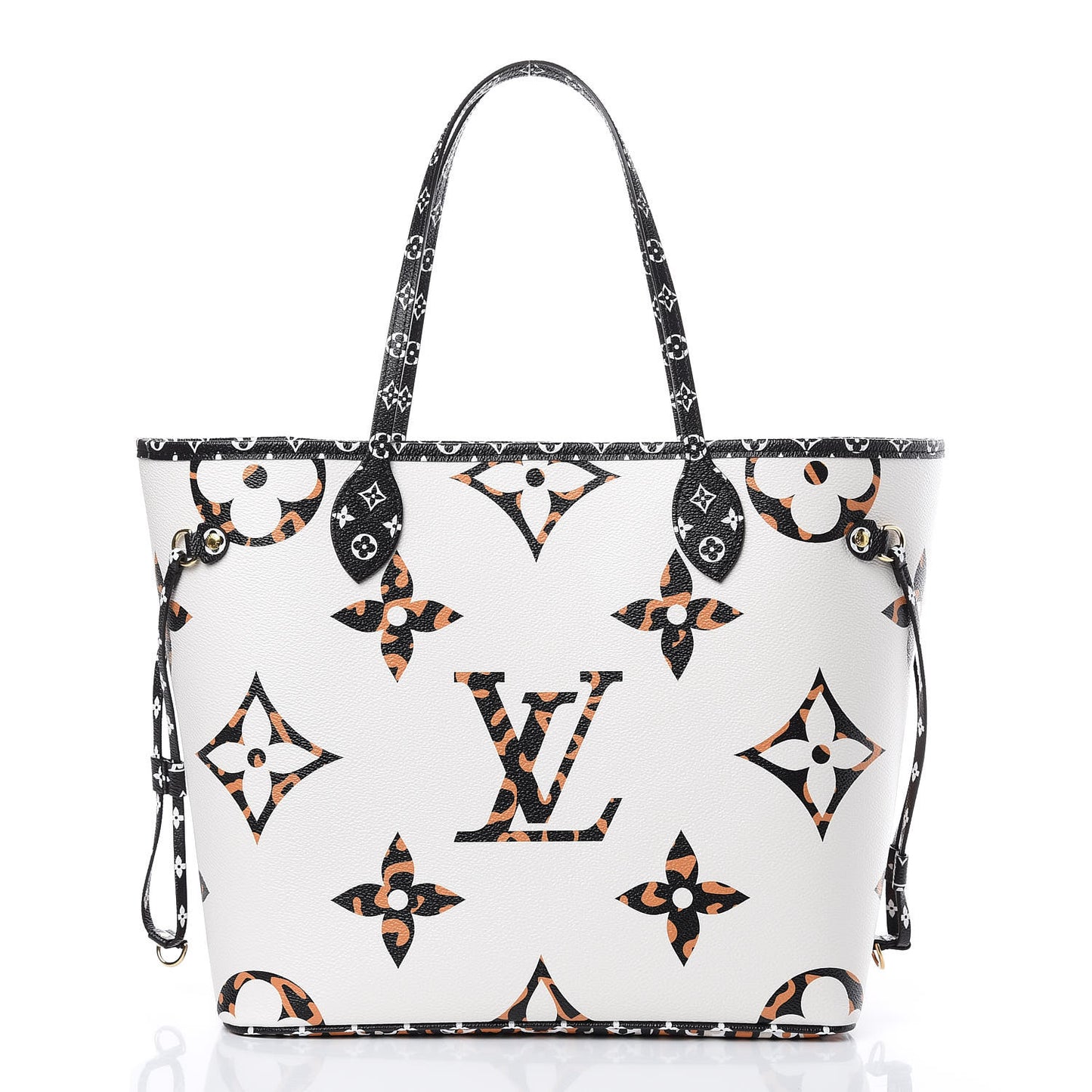 Monogram Giant Jungle Neverfull MM Ivory
