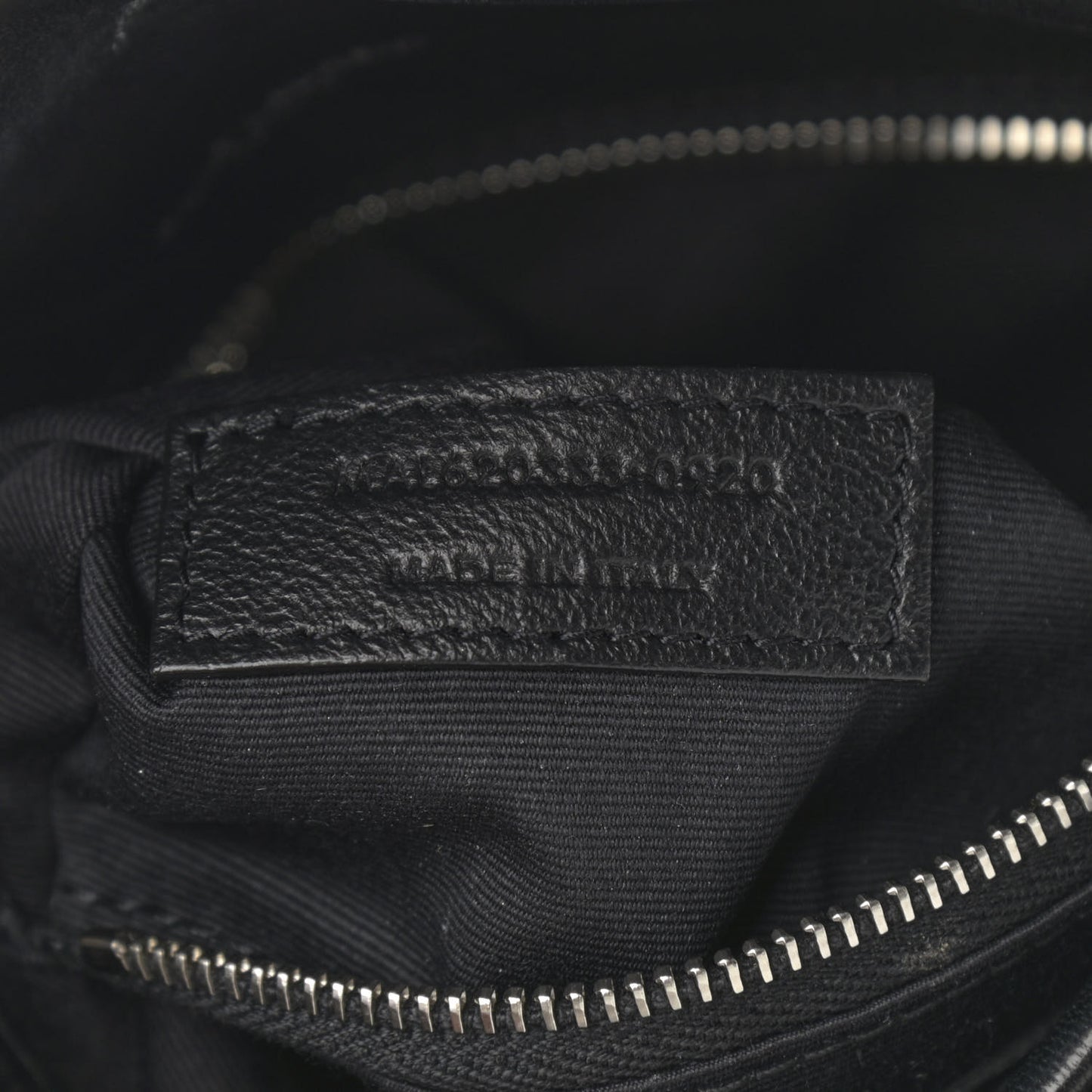 Lambskin Quilted Toy Loulou Puffer Monogram Chain Satchel Black