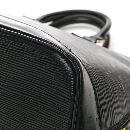 Louis Vuitton Epi Alma PM Black 10 of 15
