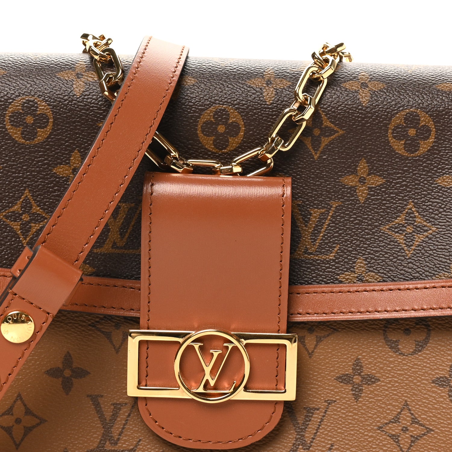 Louis Vuitton Reverse Monogram Dauphine MM 7 of 9