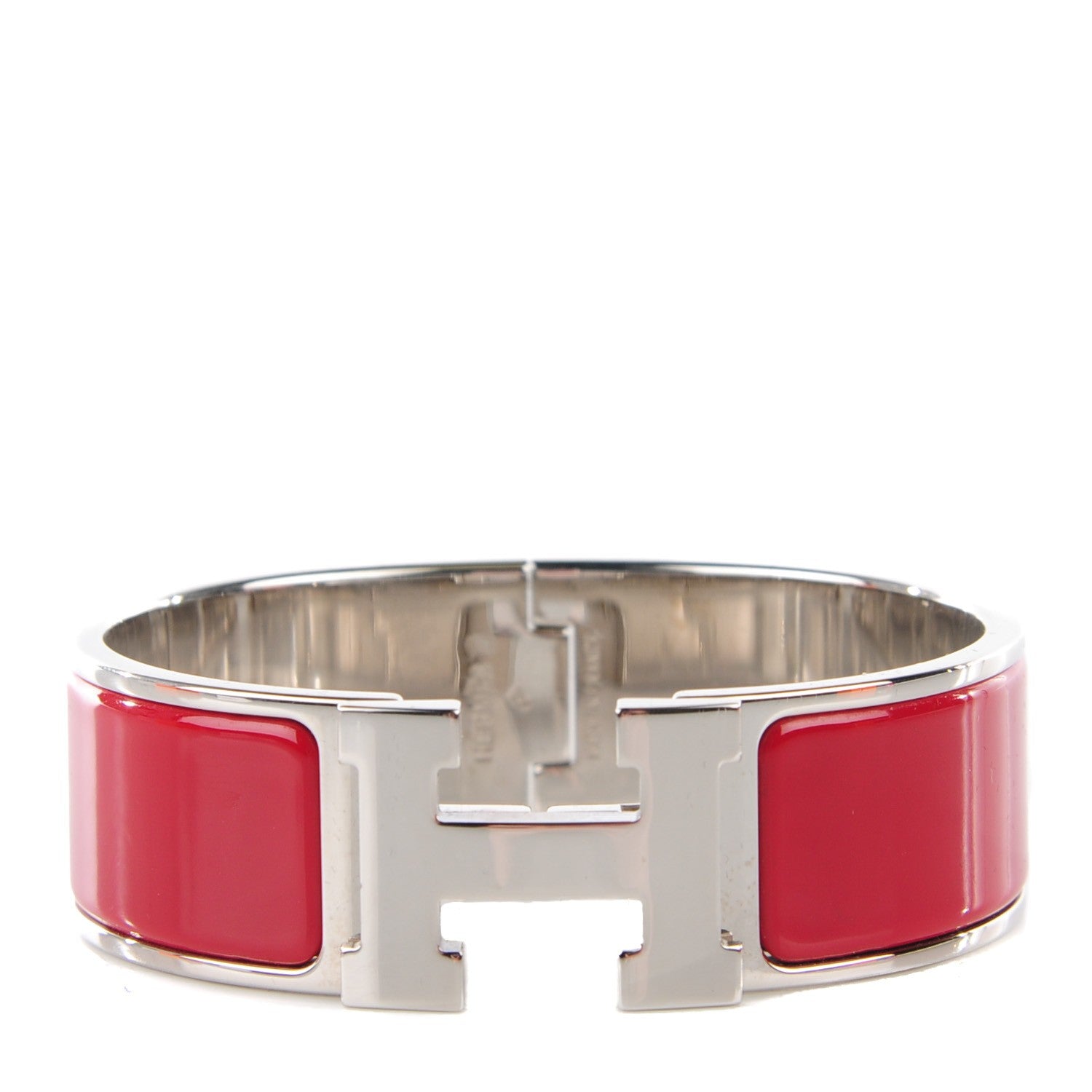 Hermes Enamel Wide Clic Clac H Bracelet GM 1 of 6