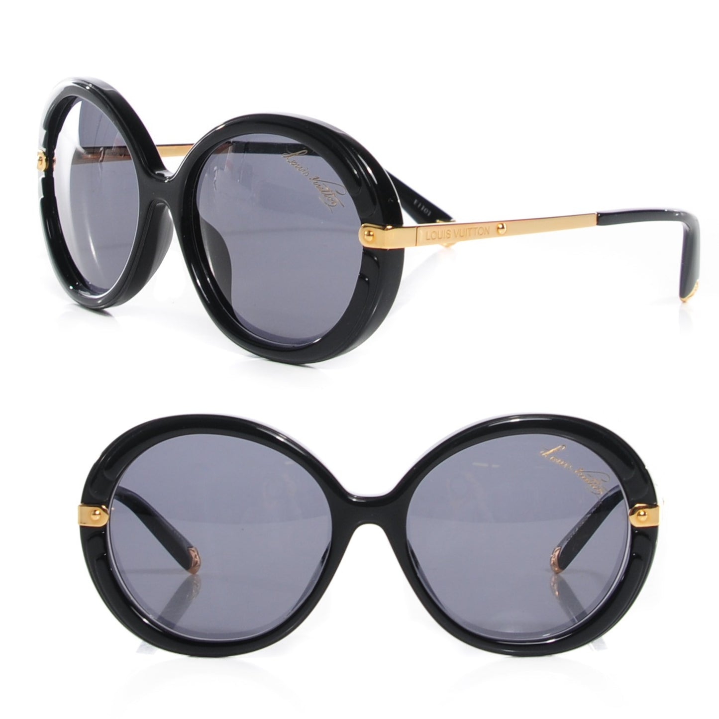 LOUIS VUITTON Anthea Sunglasses Z0429E Black