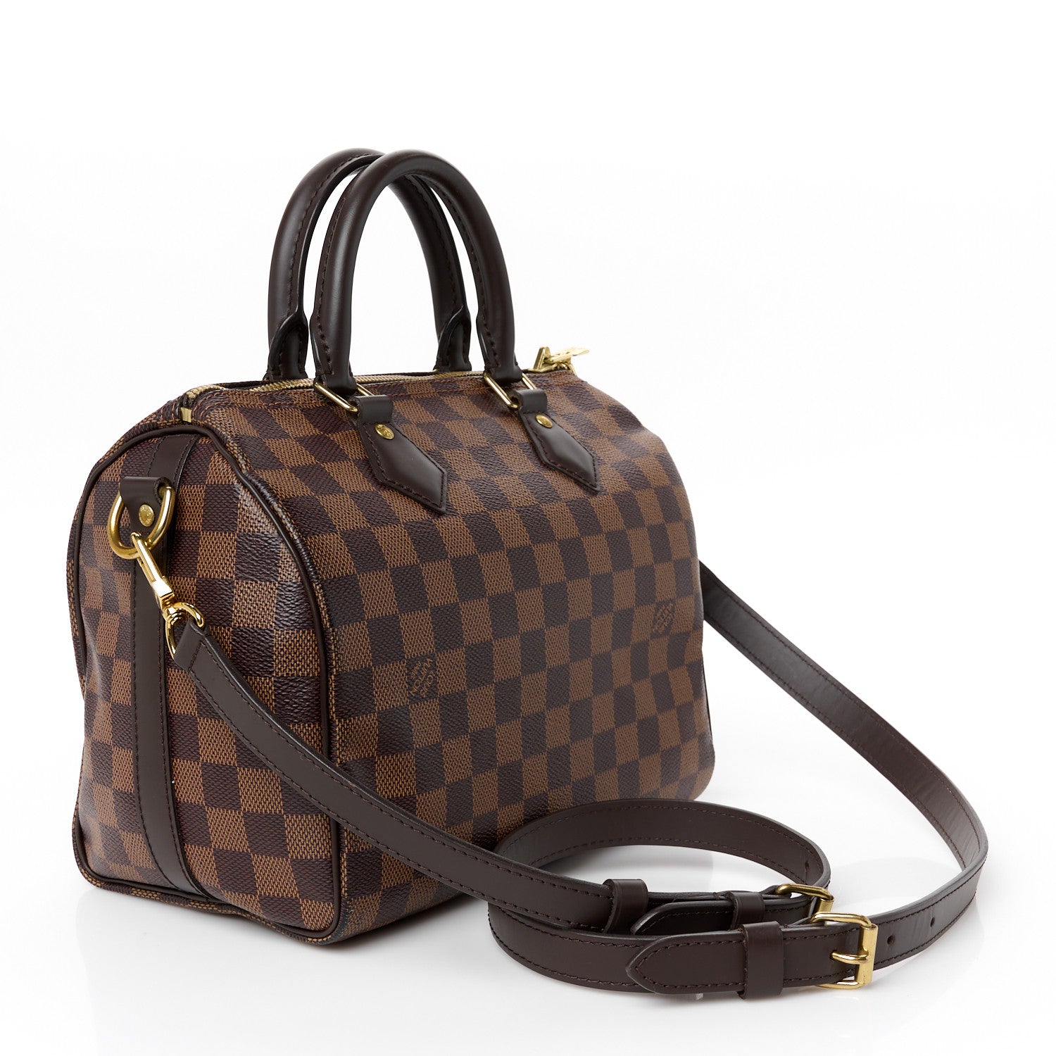 Louis Vuitton Damier Ebene Speedy Bandouliere 25 3 of 13
