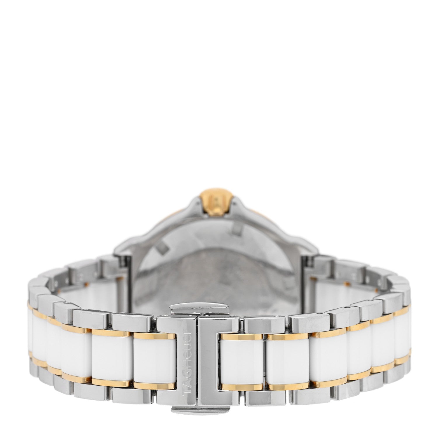Tag Heuer Stainless Steel Ceramic Diamond 34mm Formula 1 Quartz Watch White WAH1221 3 of 5