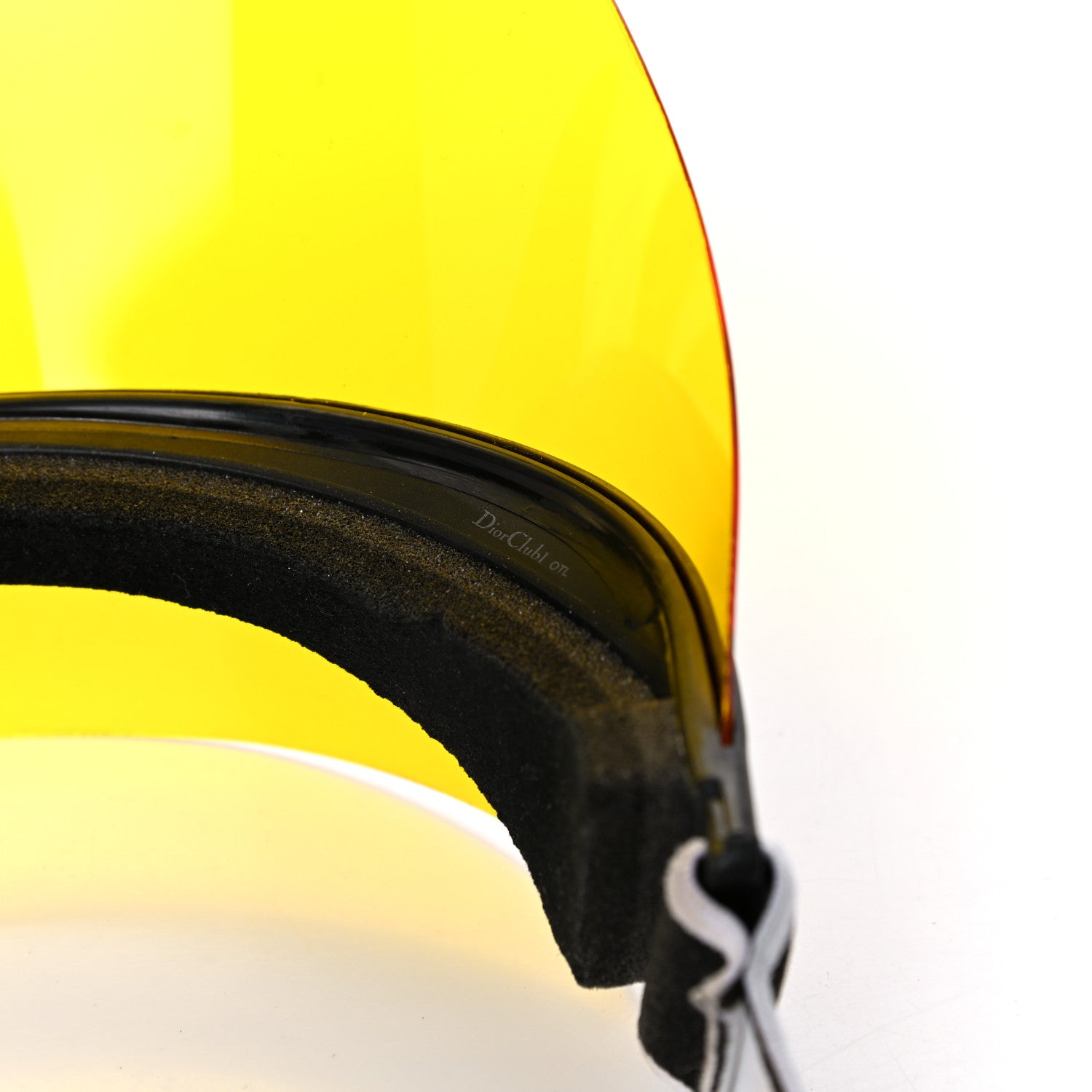 Christian Dior DiorClub1 Sun Visor Yellow 5 of 7