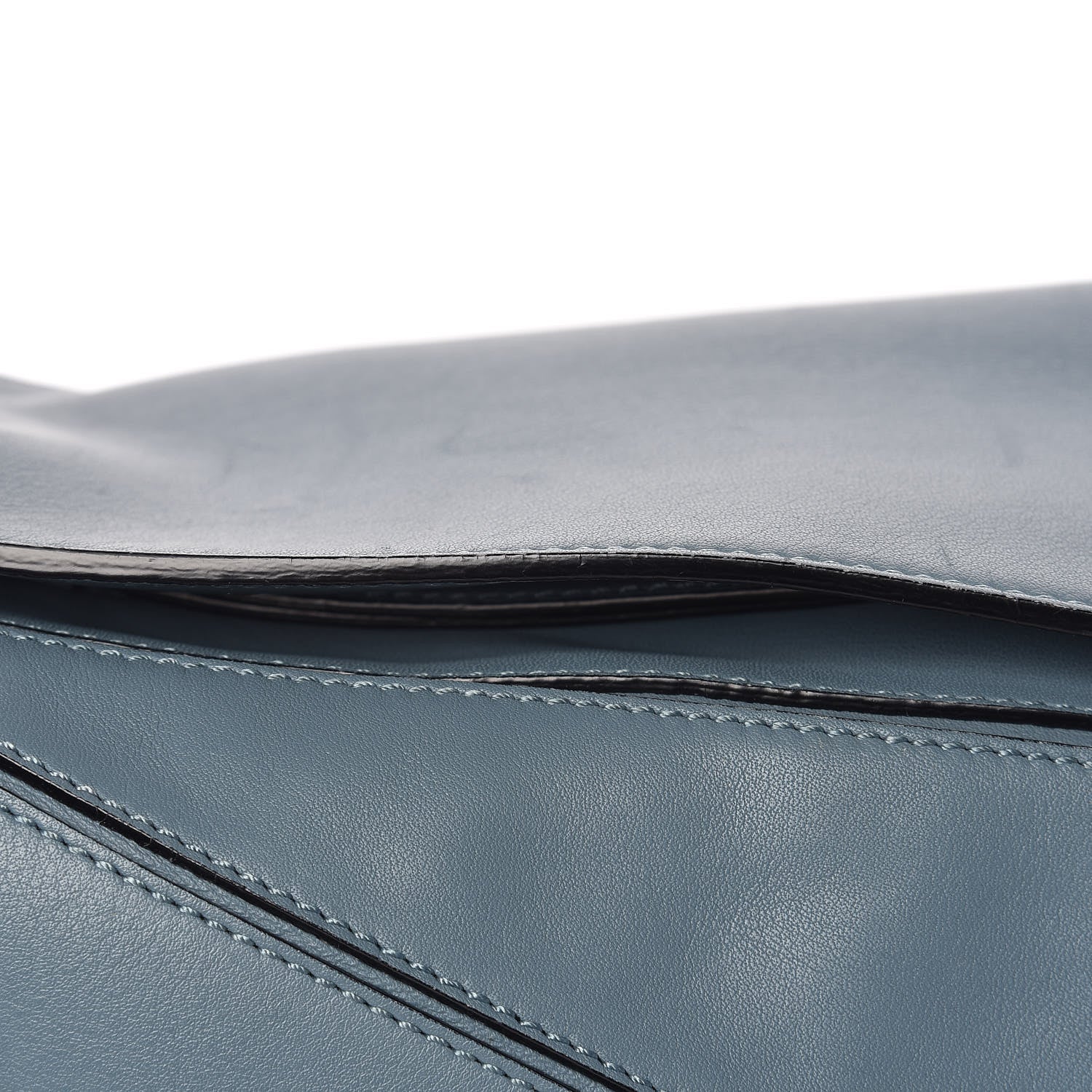 Loewe Calfskin Puzzle Bag Stone Blue 8 of 13