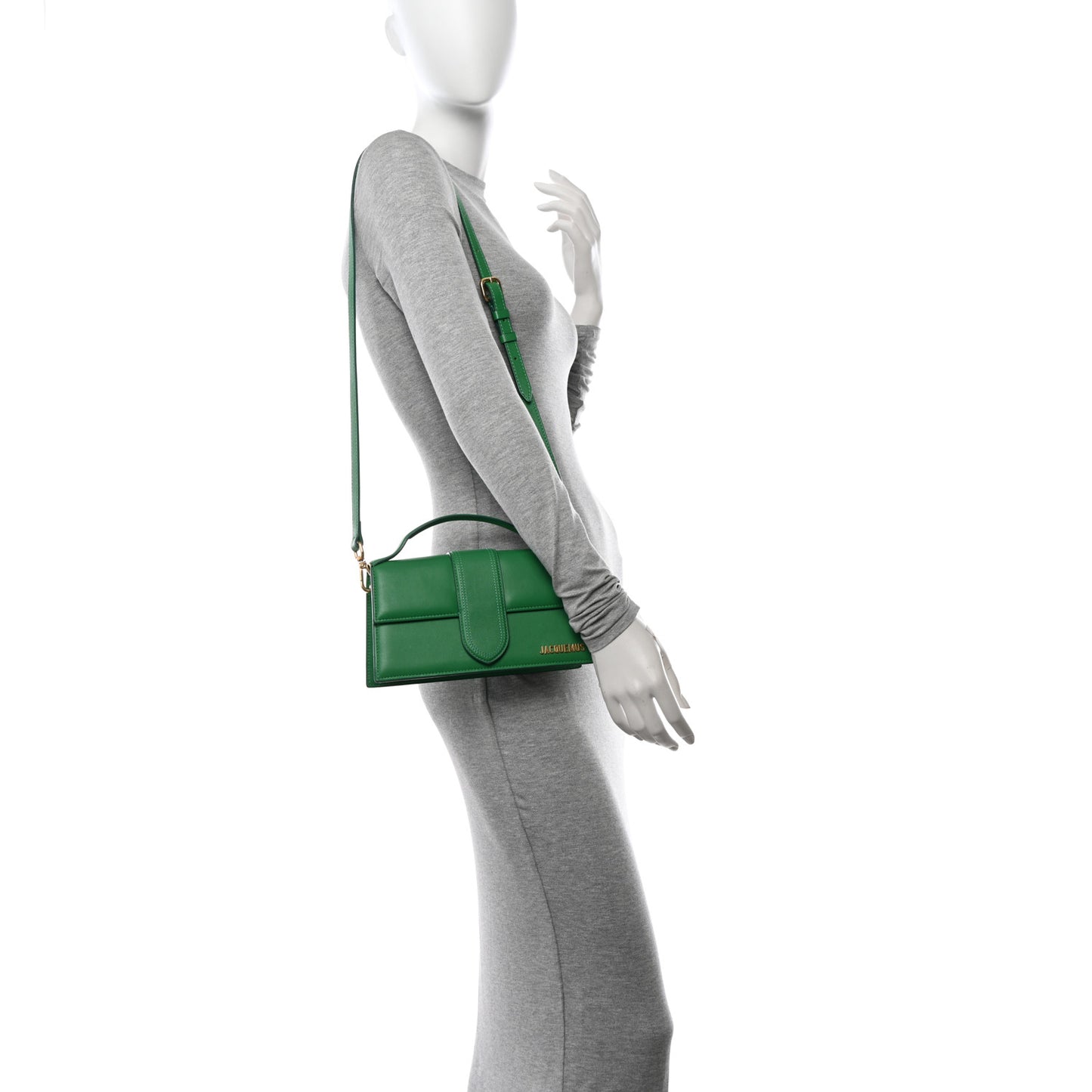 Smooth Calfskin Le Grand Bambino Green