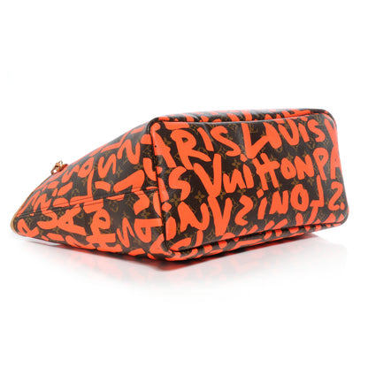 Louis Vuitton Monogram Graffiti Neverfull GM Orange 4 of 7
