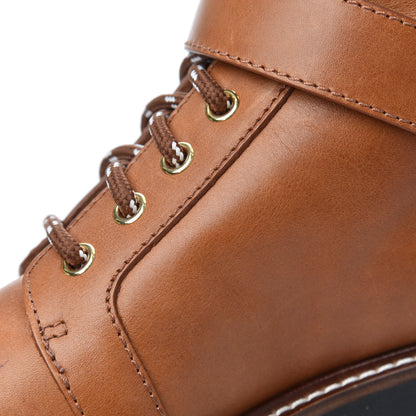 Louis Vuitton Calfskin Territory Ranger Combat Boots 40 Cognac 12 of 13