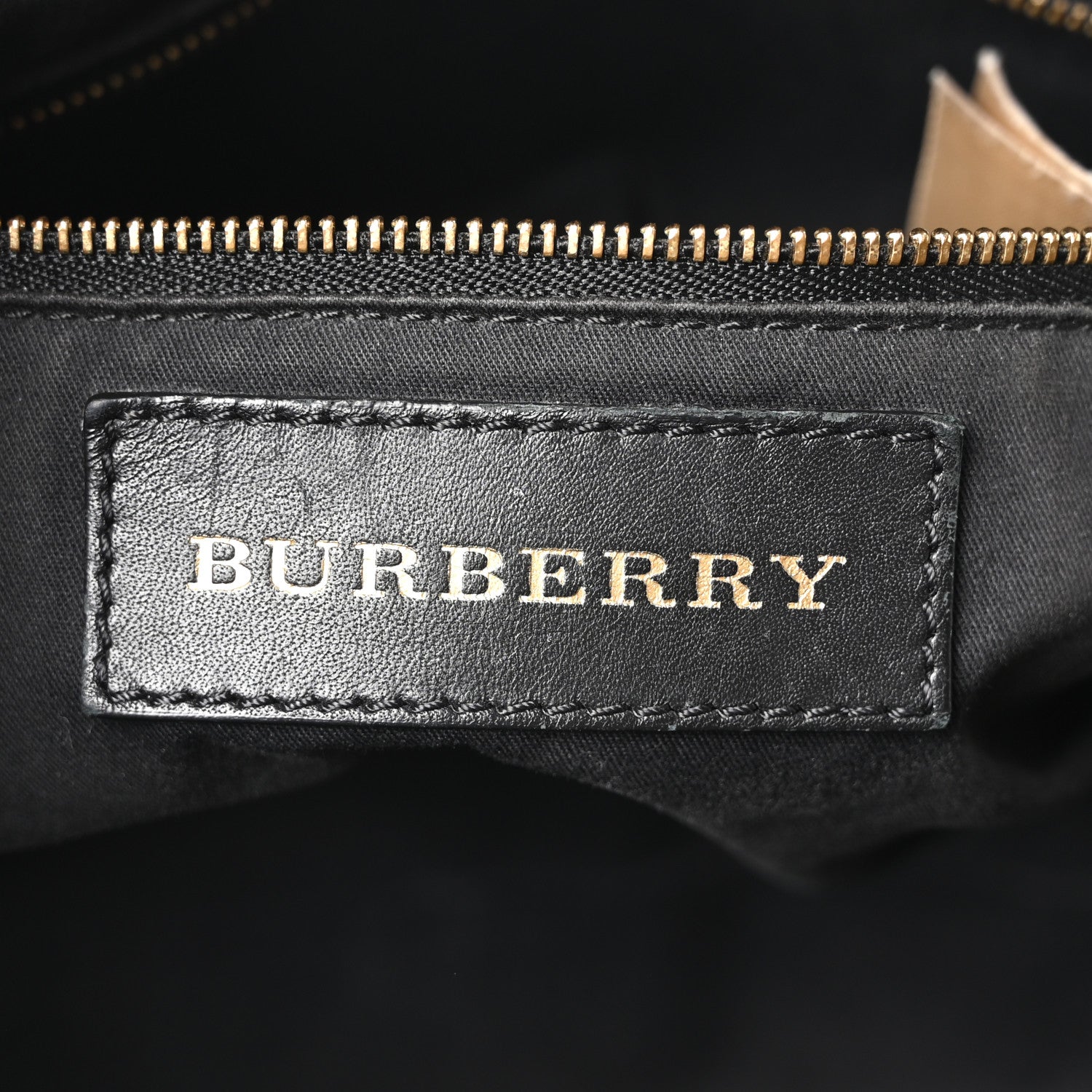 Burberry Haymarket Check Small Gladstone Black 6 of 10