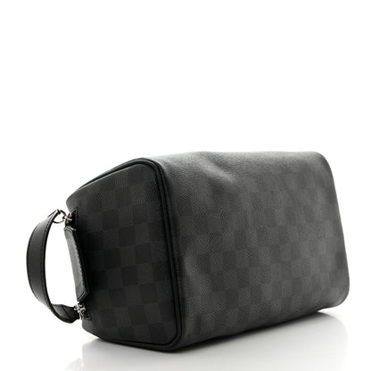 Louis Vuitton Damier Graphite Dopp Kit Toilet Pouch 4 of 6