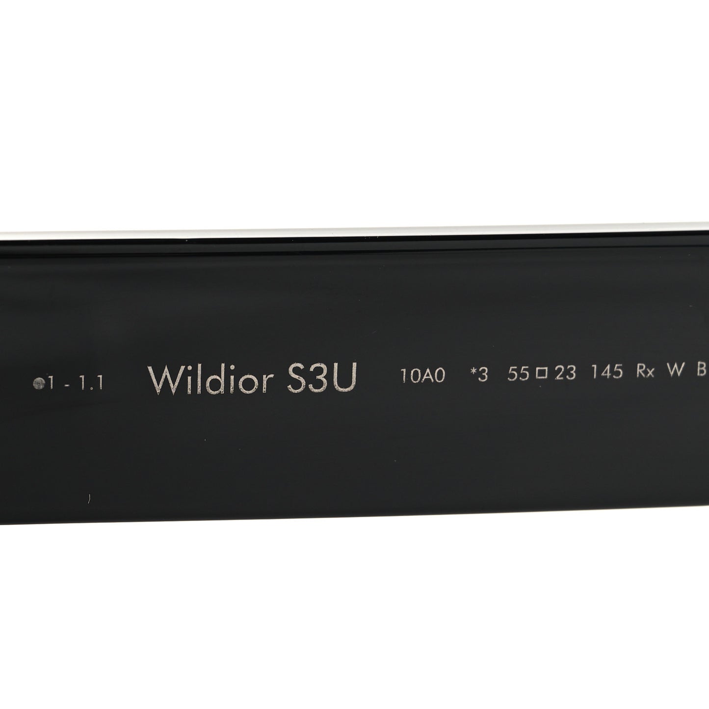 Acetate Wildior S3U Sunglasses Black