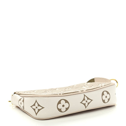 Louis Vuitton Empreinte Spring in the City Mini Pochette Accessories Kaki Beige Cream 4 of 7