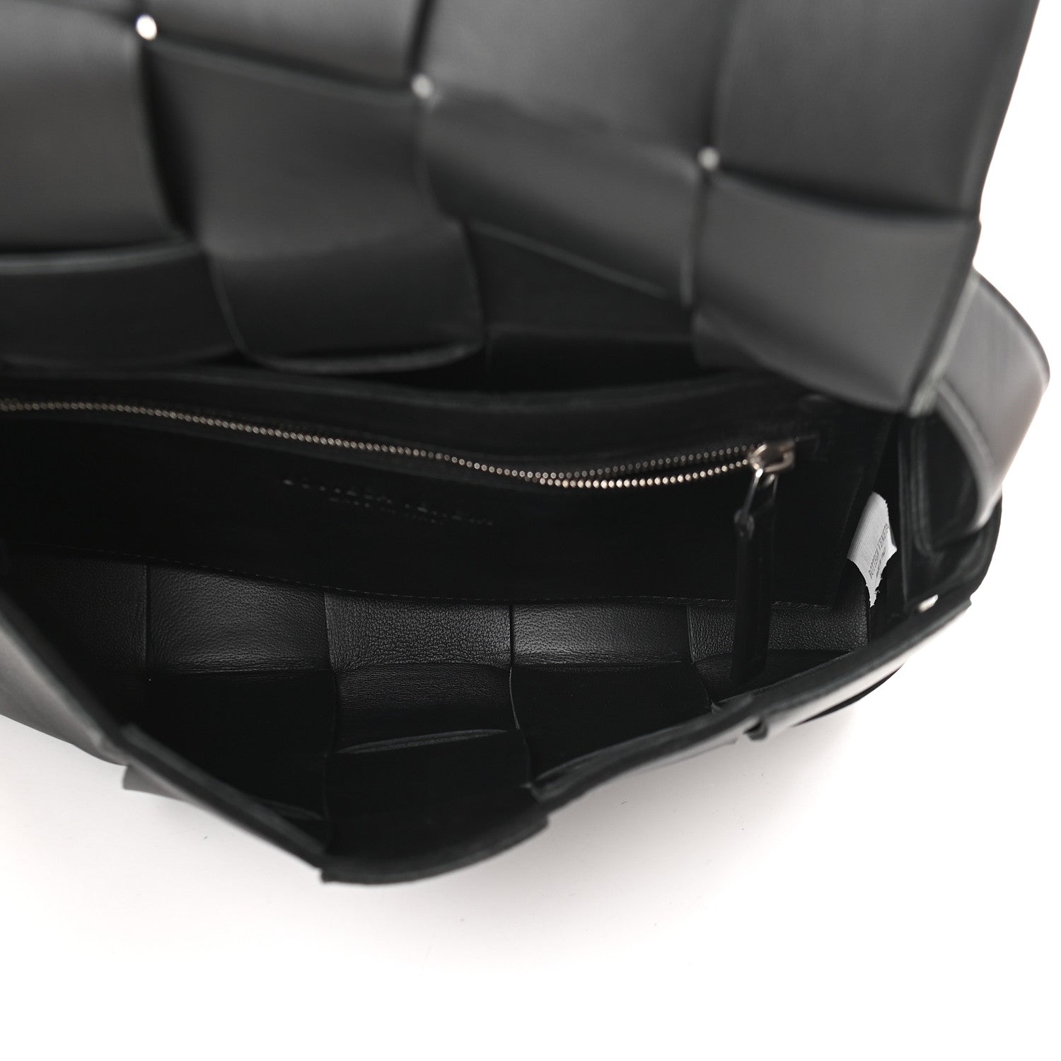 Bottega Veneta Nappa Maxi Intreccio Cassette Bag Black 5 of 10