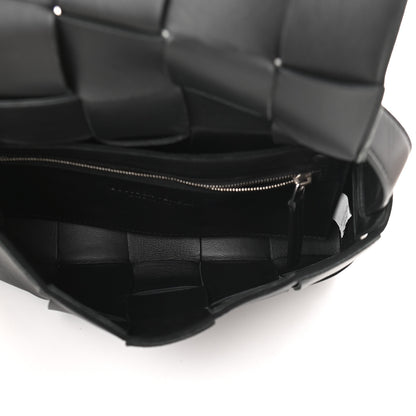 Bottega Veneta Nappa Maxi Intreccio Cassette Bag Black 5 of 10