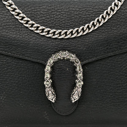 Gucci Calfskin Mini Dionysus Chain Wallet Black 7 of 12