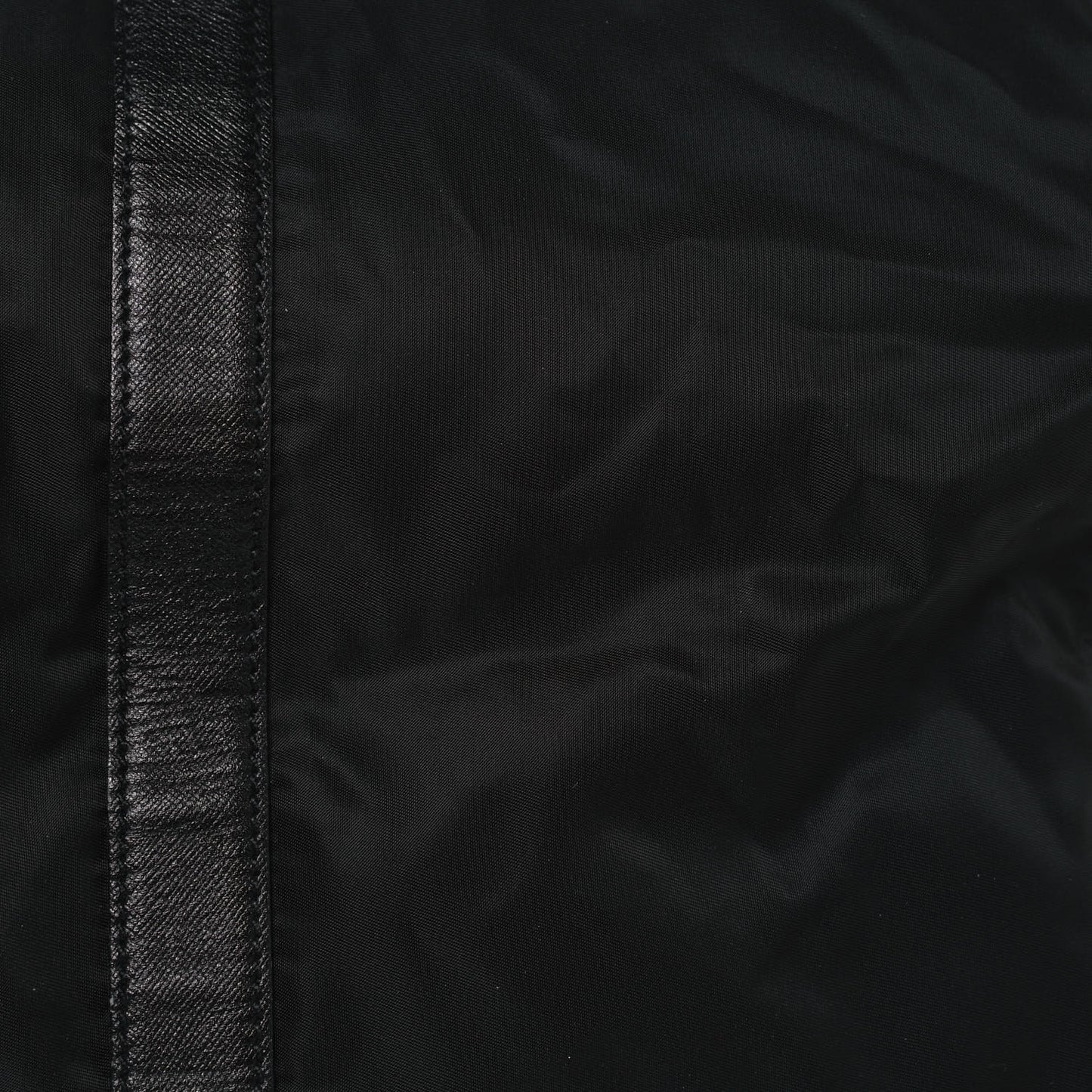 Tessuto Nylon Saffiano Duffle Black