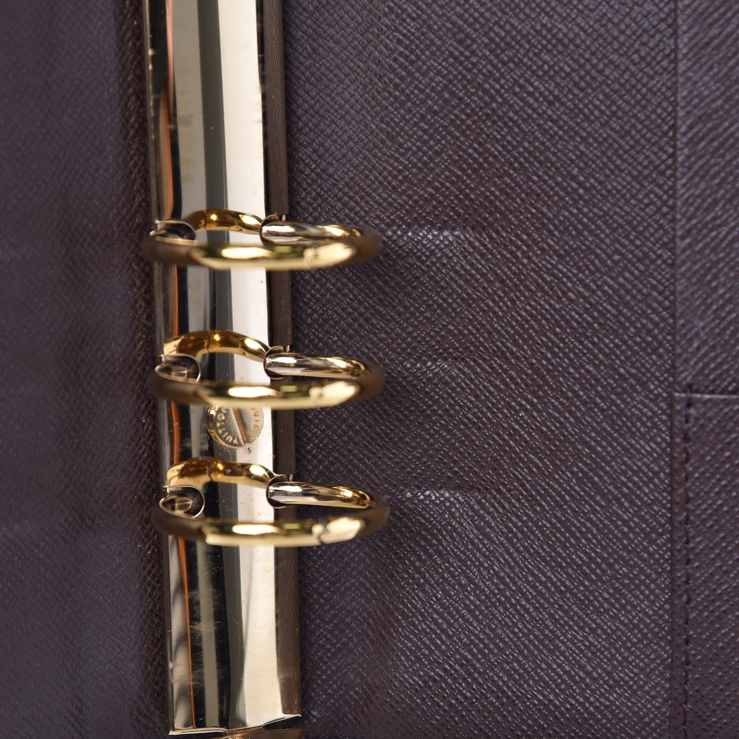 Louis Vuitton Damier Ebene Large Ring Agenda Cover 7 of 8