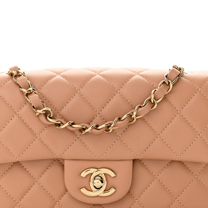 Chanel Lambskin Quilted Mini Rectangular Flap Brown 8 of 11