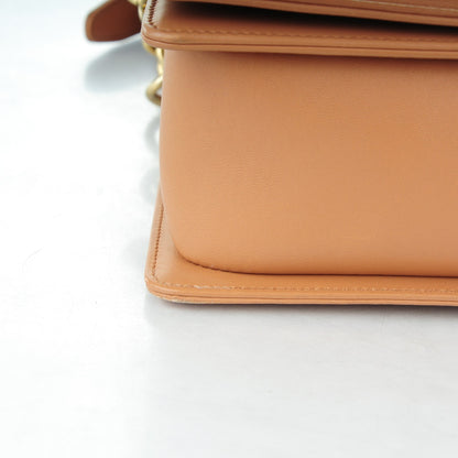 Chanel Lambskin Quilted Medium Boy Flap Camel 15 of 15