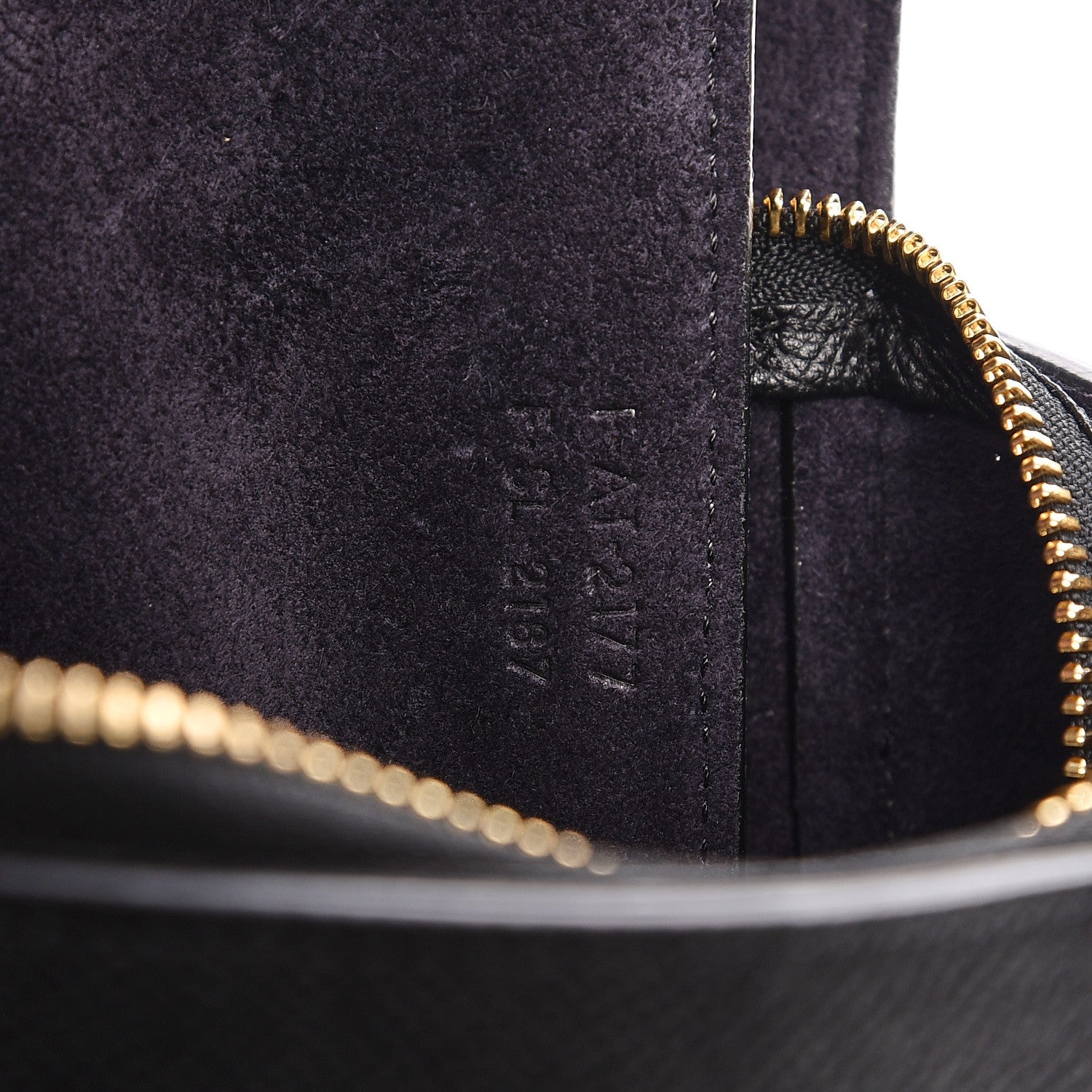 Celine Grained Calfskin Micro Belt Bag Black 8 of 9