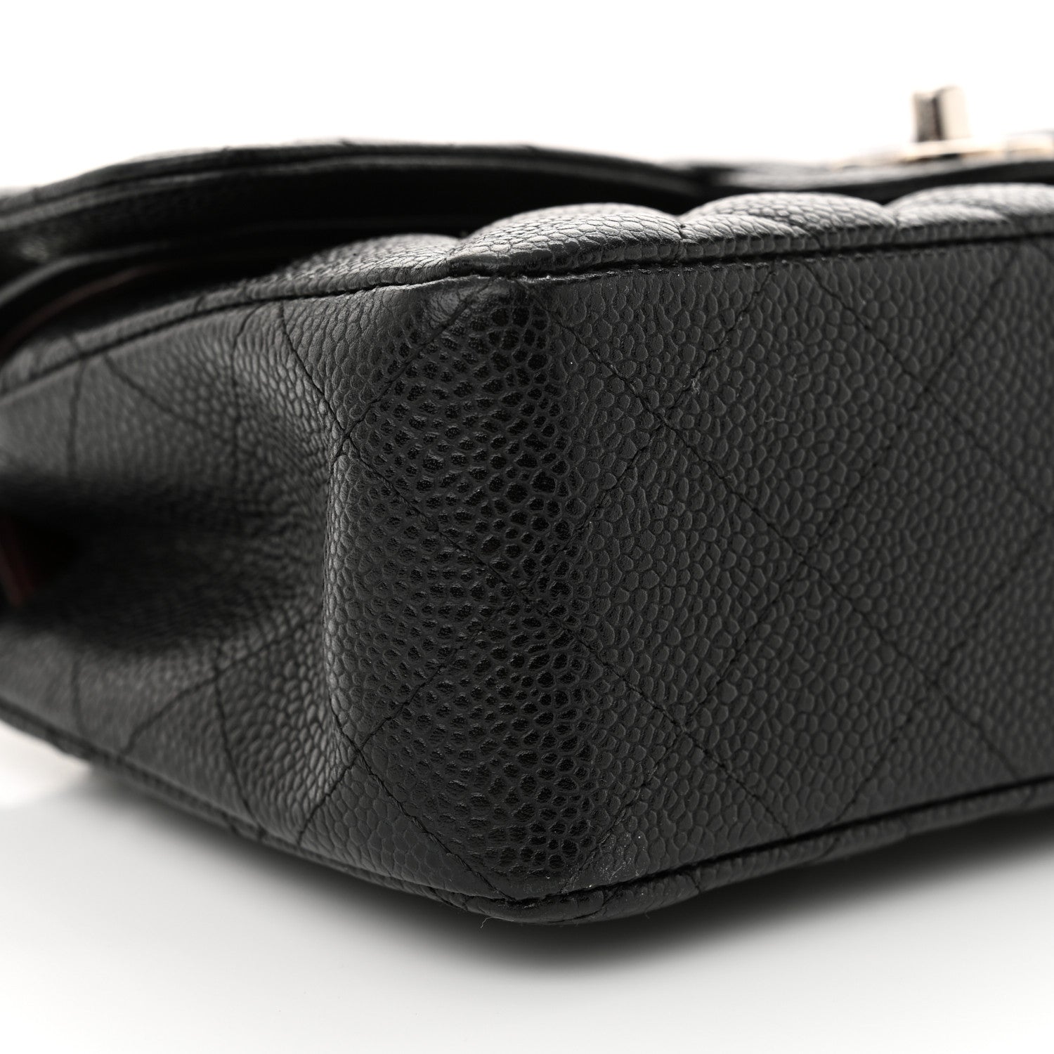 Chanel Caviar Quilted Small Double Flap Black 9 of 13