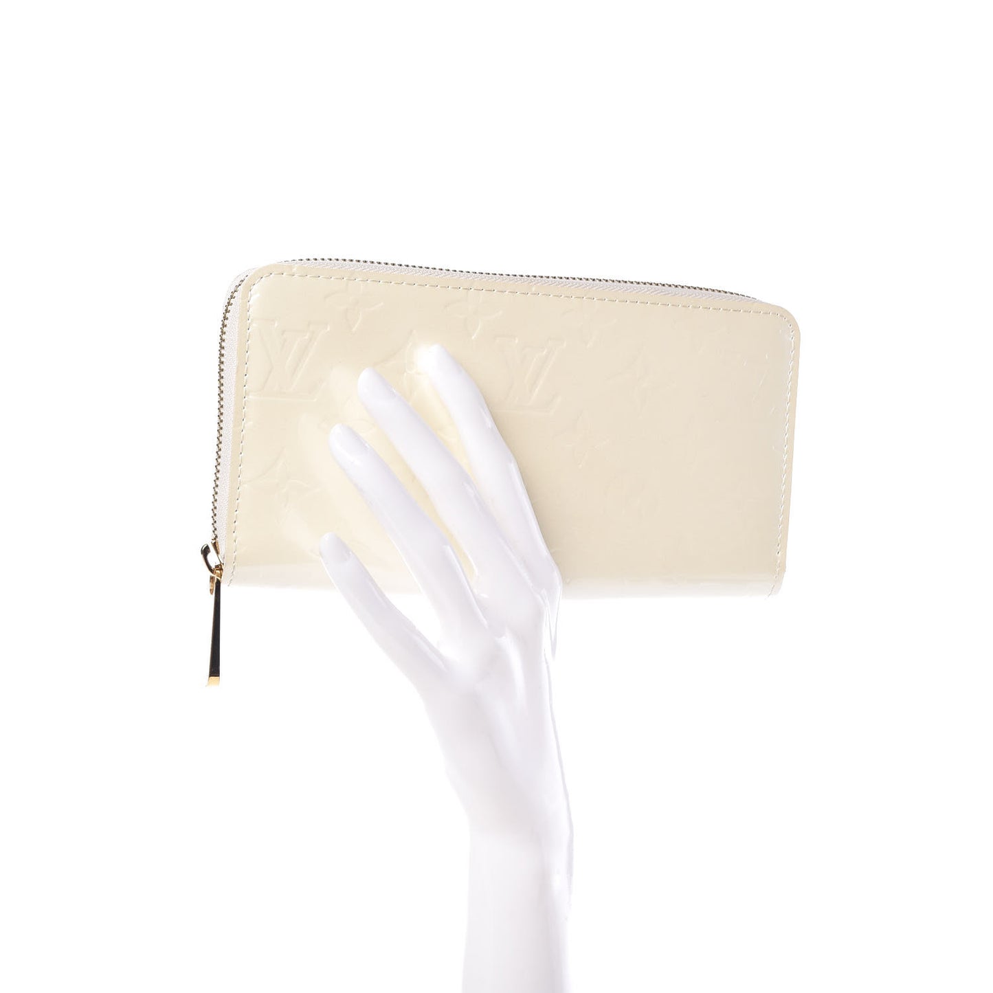 Vernis Zippy Wallet Perle