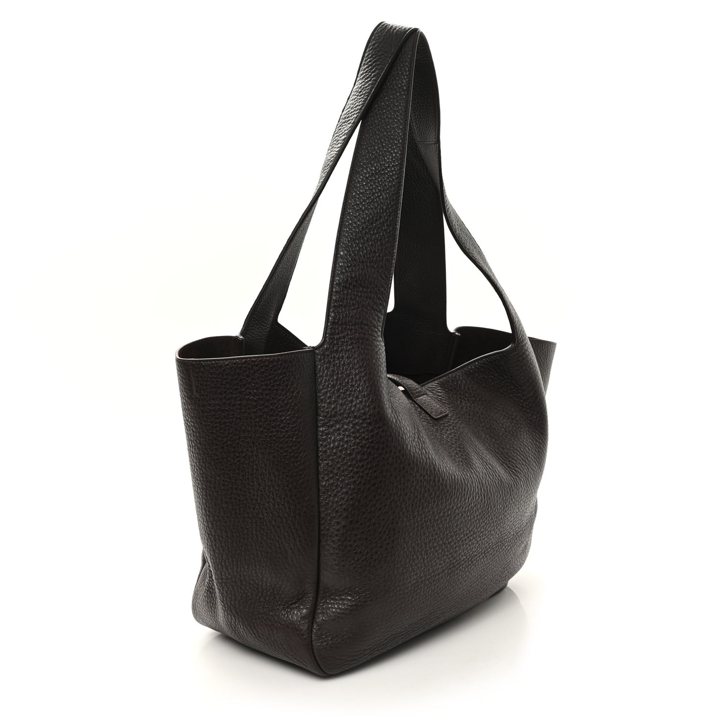 Grained Deerskin Bea Tote Sweet Sweet Chocolate