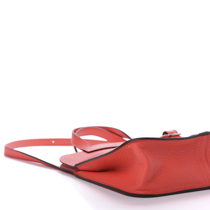 Hermes Taurillon Clemence Halzan 25 Rose Texas 12 of 17