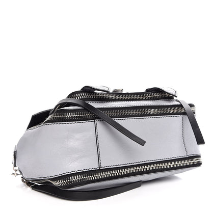 Proenza Schouler Paper Lambskin Medium PS1 Plus Zip Satchel Dove Grey 4 of 9