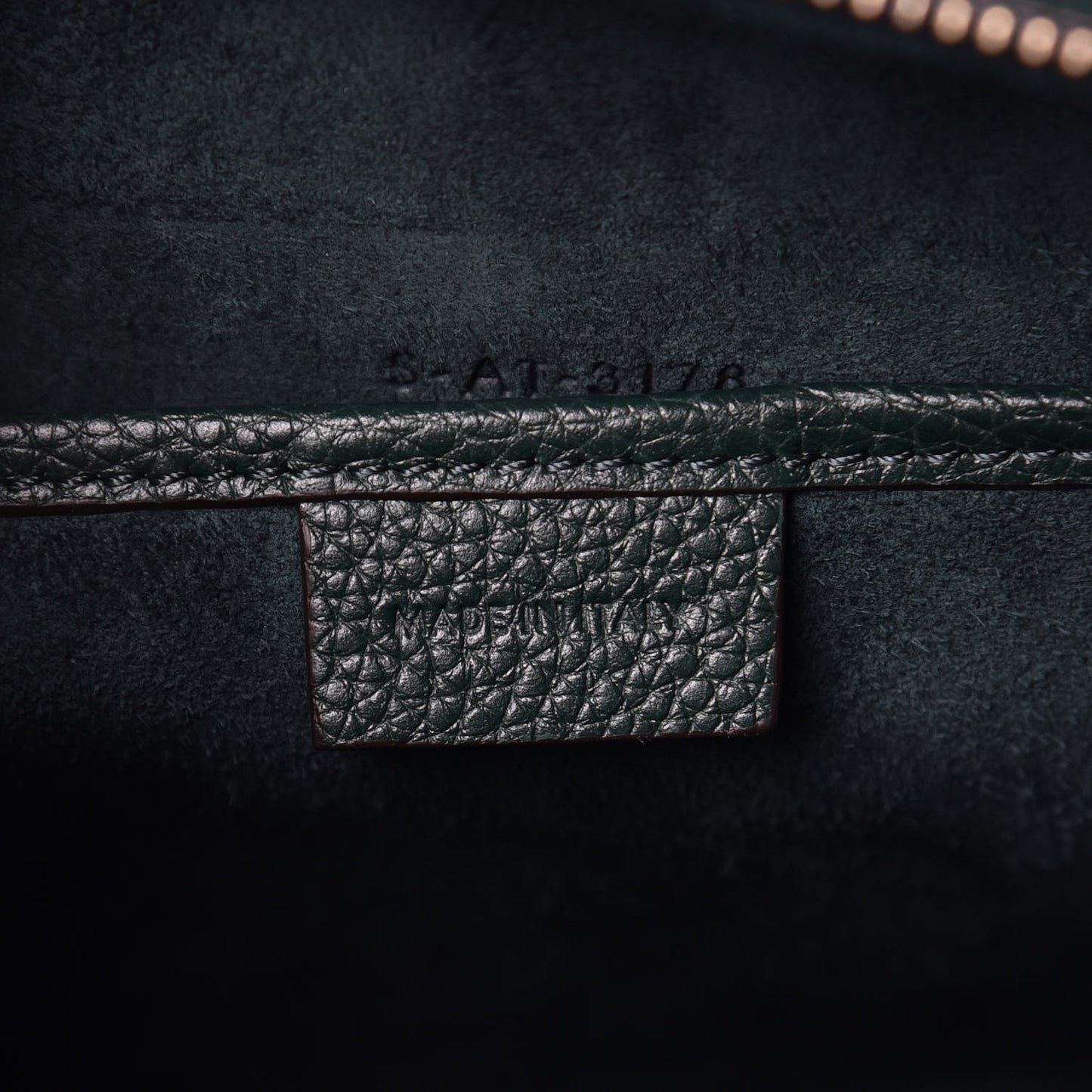 Drummed Calfskin Nano Luggage Amazone