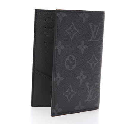 Louis Vuitton Monogram Eclipse Passport Cover 2 of 5