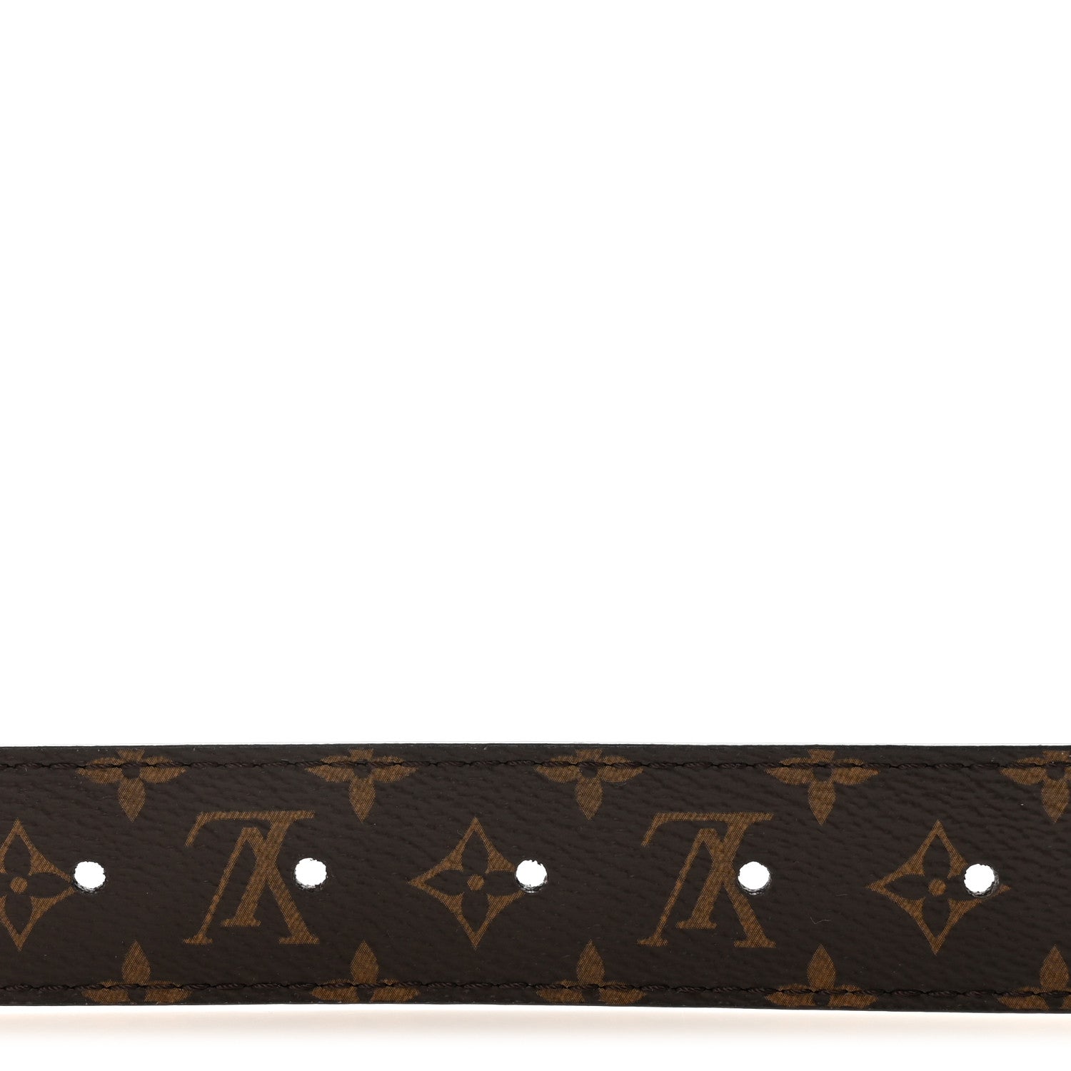 Louis Vuitton Calfskin Monogram 30mm Flowergram Reversible Belt 80 32 Black 3 of 5