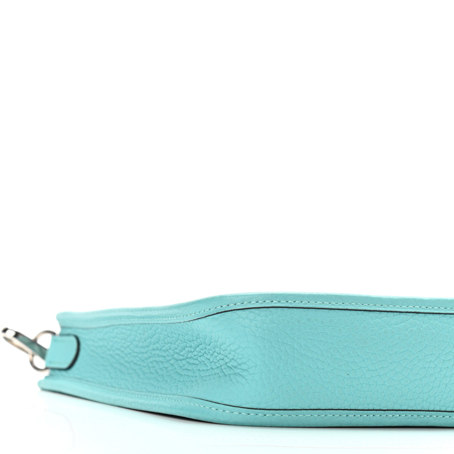 Hermes Taurillon Clemence Evelyne TPM Bleu Atoll 8 of 10