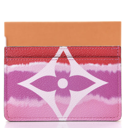 Louis Vuitton Monogram Escale Card Holder Rouge 8 of 8