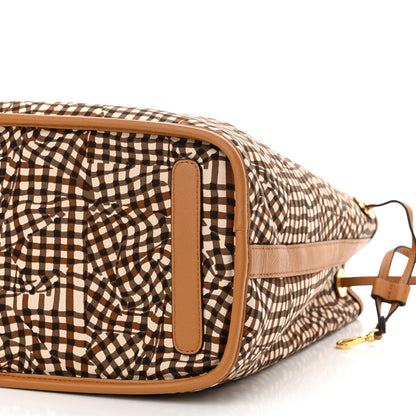 MCM Visetos Medium Liz Reversible Shopper Tote Cognac 16 of 16