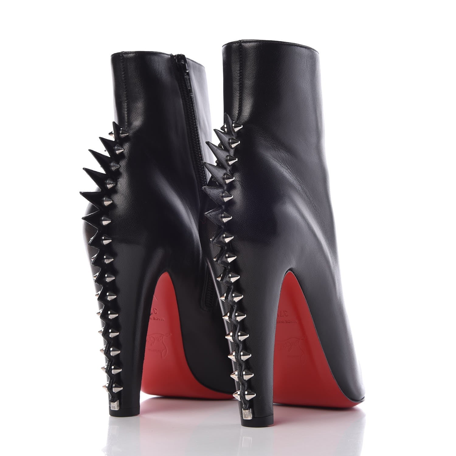 Christian Louboutin Nappa Electropump 100 Ankle Boots 37.5 Black 4 of 8