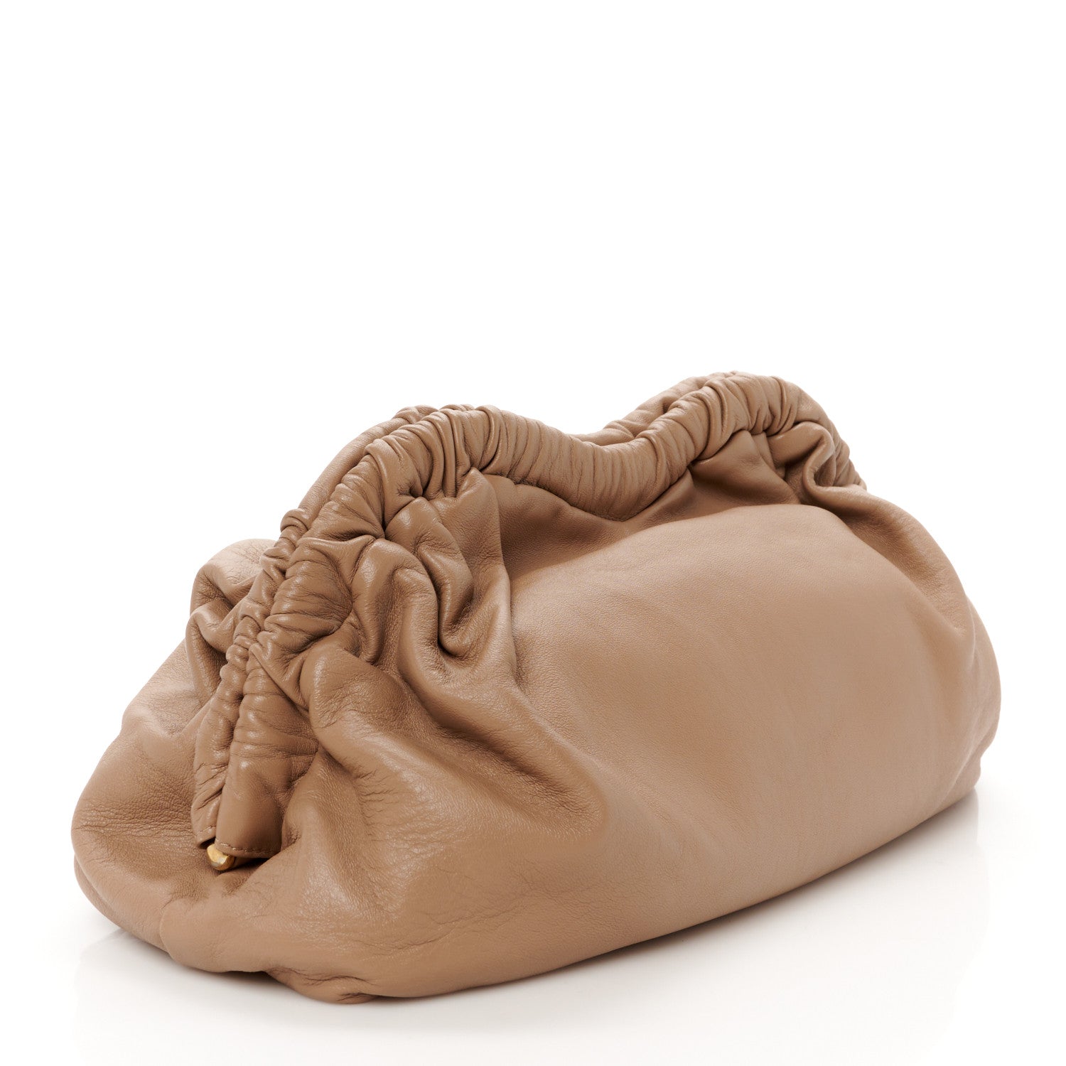 Mansur Gavriel Lambskin Cloud Clutch Biscotto 3 of 11